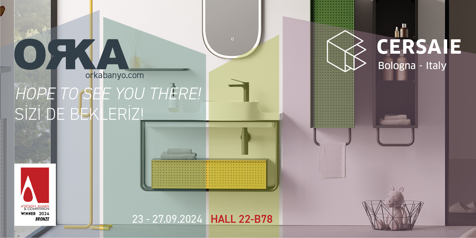 Discover the Innovative Products of ORKA and nob. at Cersaie 2024!